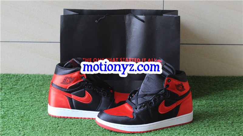 Authentic Air Jordan 1 Retro Satin Banned